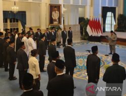 Daftar 25 pejabat & 10 Dubes yang dimaksud dilantik Prabowo pada Oktober 2025