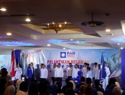 PAN Kota Bogor Lantik 3.200 Relawan, Targetkan 10 Kursi DPRD di Pemilu Mendatang