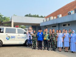 BRI Bogor Dewi Sartika Serahkan Ambulans Jenazah kepada RSAU dr. M. Hassan Toto, Dukung Pelayanan Kemanusiaan